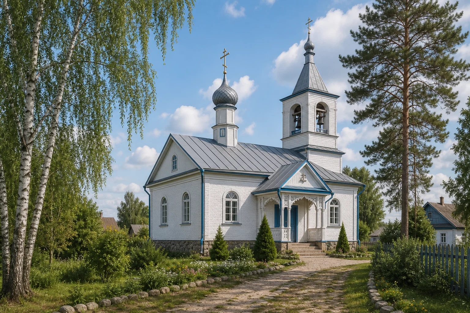 Церковь Богоявленская в Симоничах