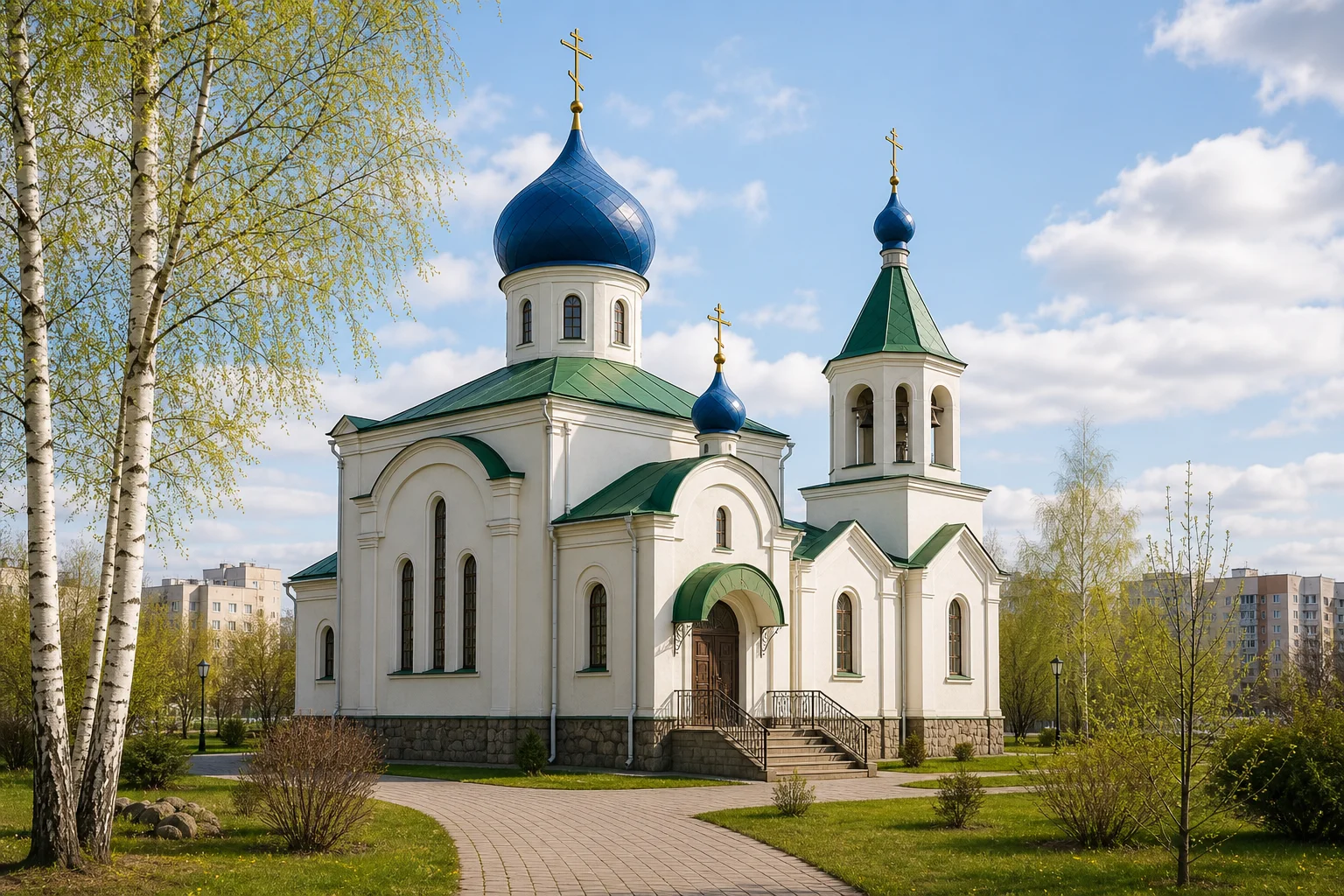 Церковь Божией Матери Нечаянная Радость в Новополоцке