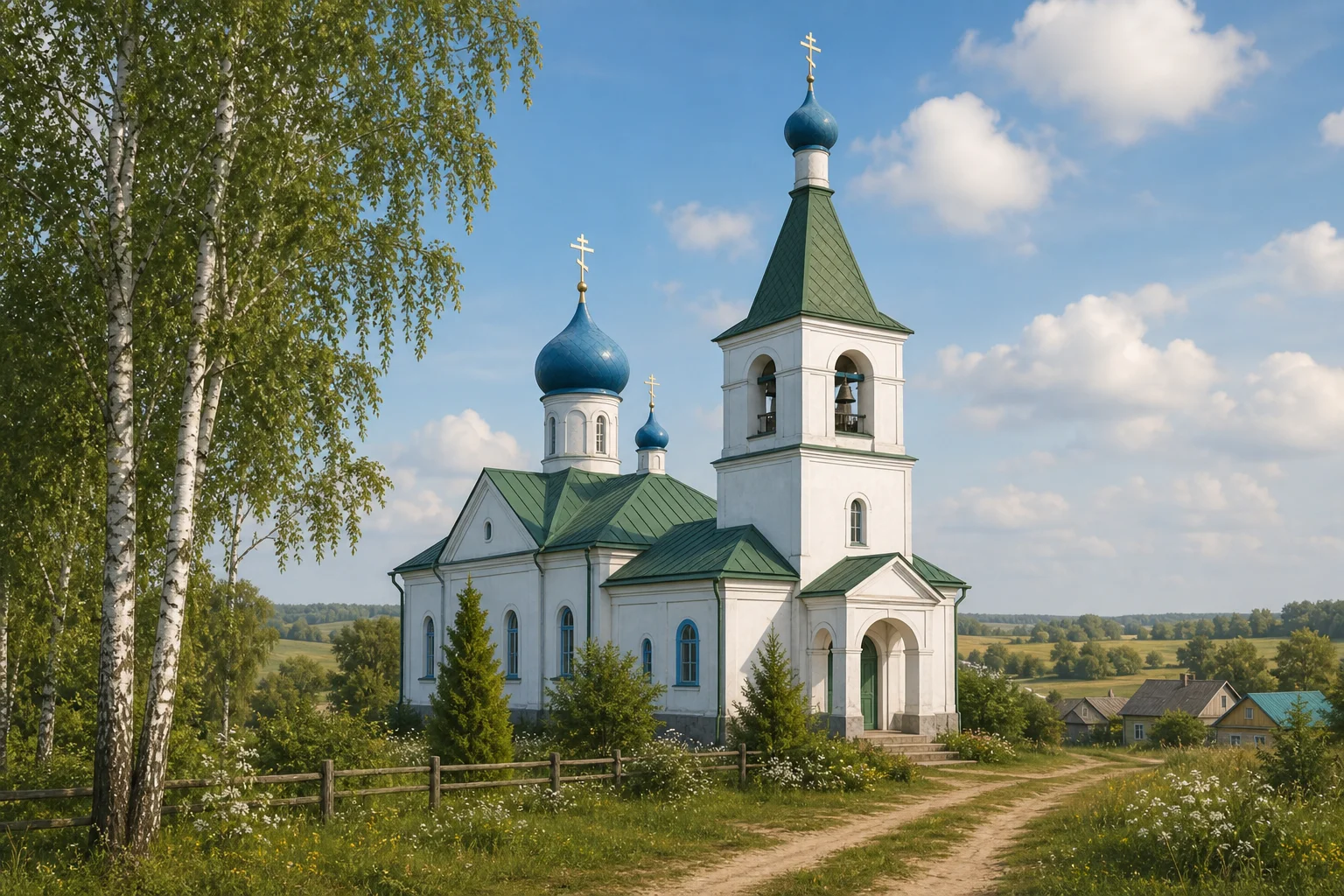 Церковь Иверской иконы Божией Матери в Мыщено