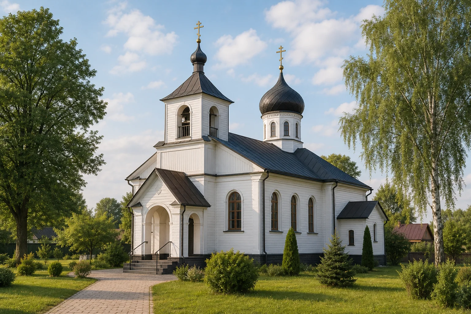 Церковь Казанской иконы Божией Матери в Давид-Городке