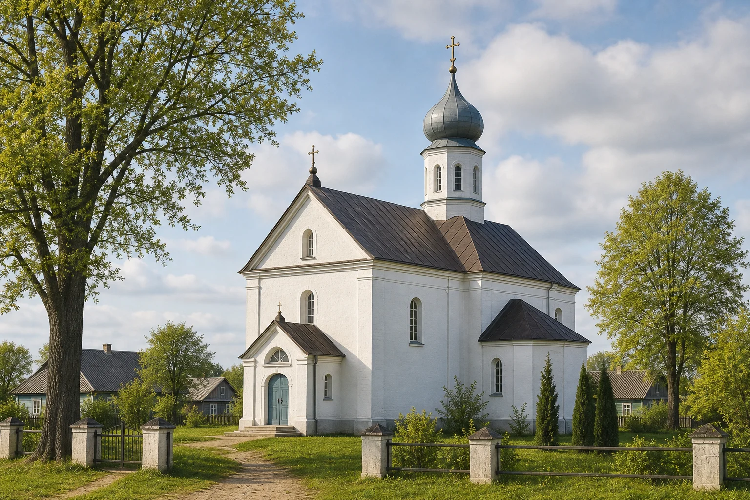 Церковь Крестовоздвиженская в Белице