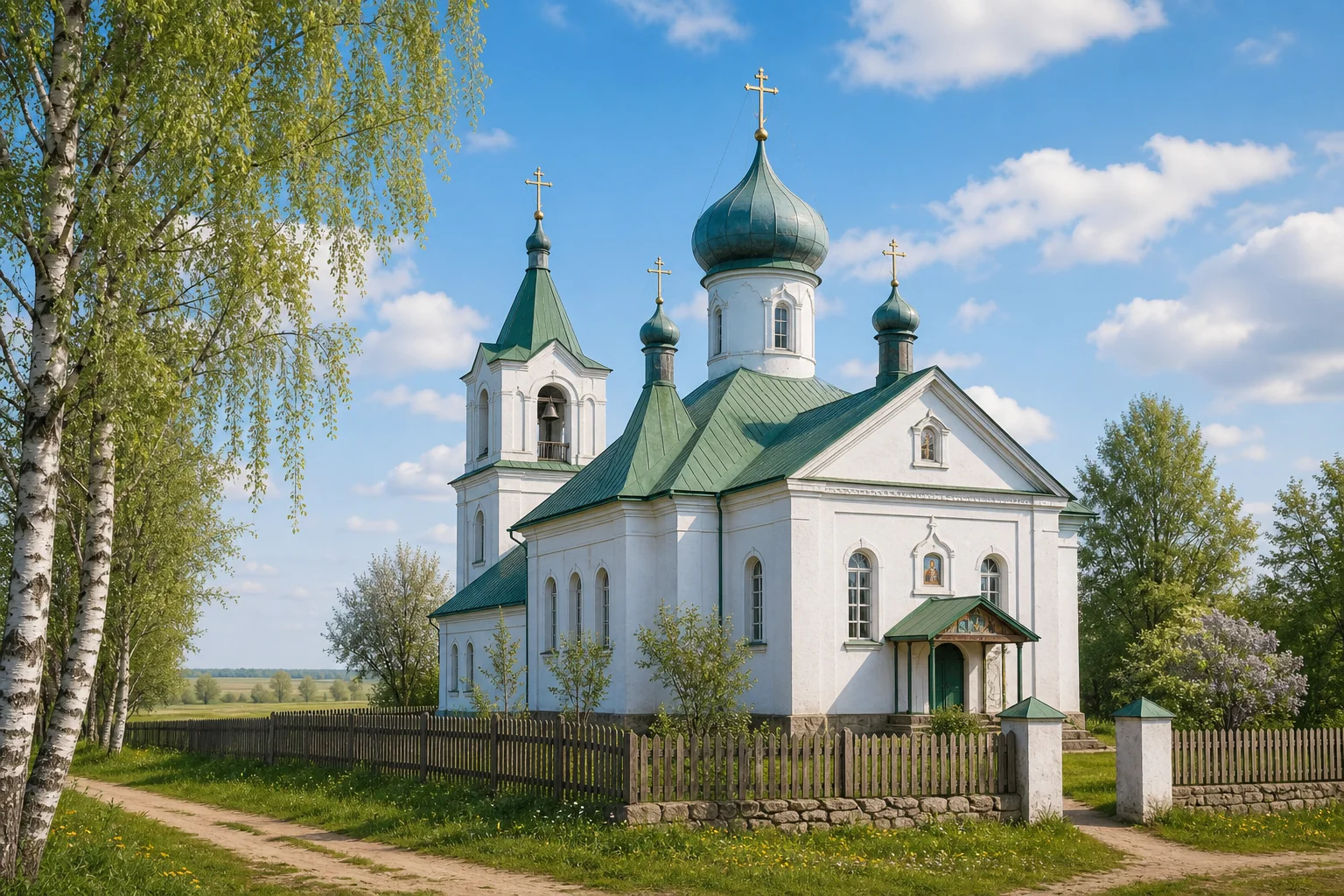 Церковь Крестовоздвиженская в Броднице