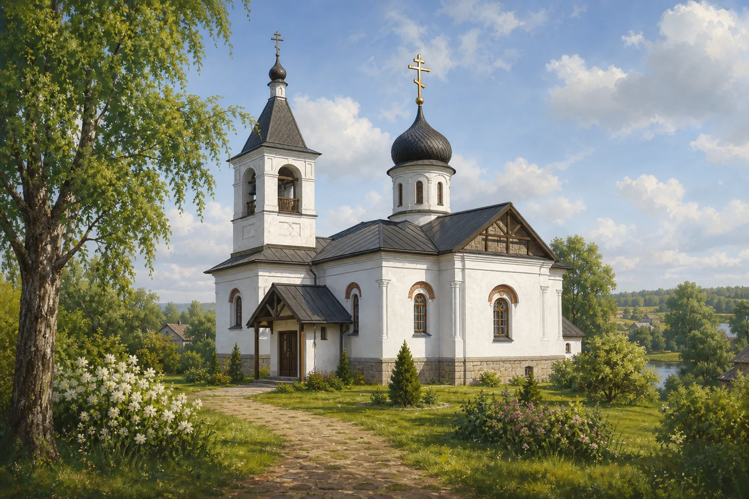 Церковь Крестовоздвиженская в Мстиславле