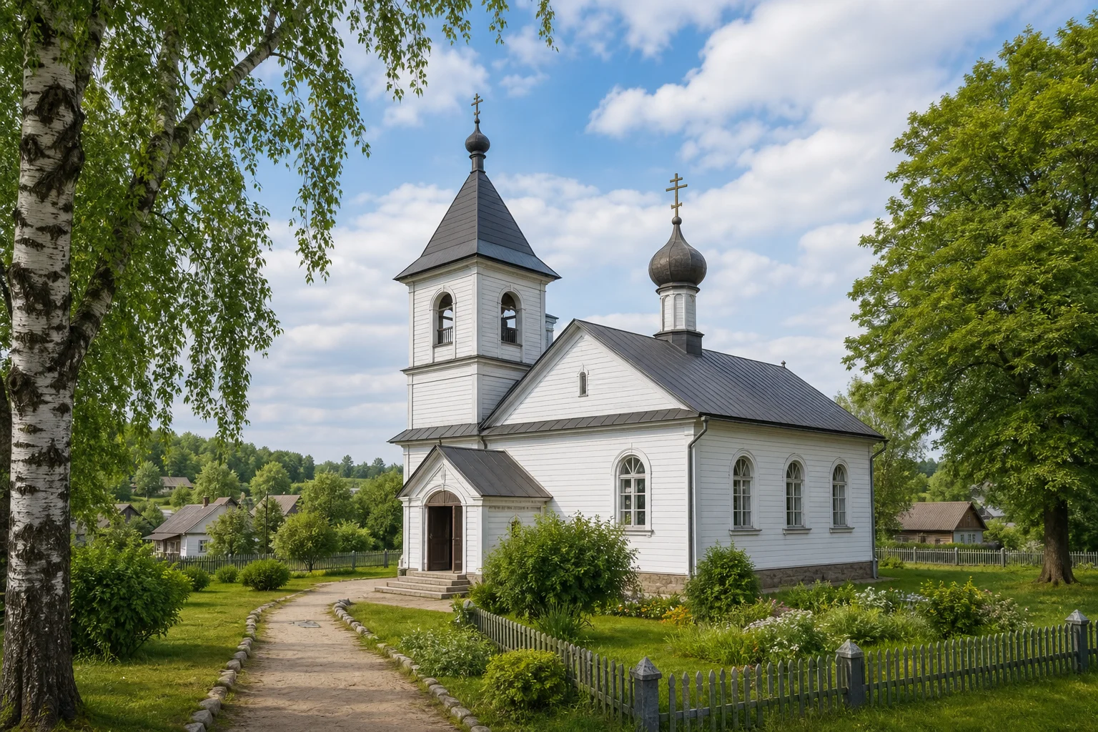 Церковь Крестовоздвиженская в Вереснице