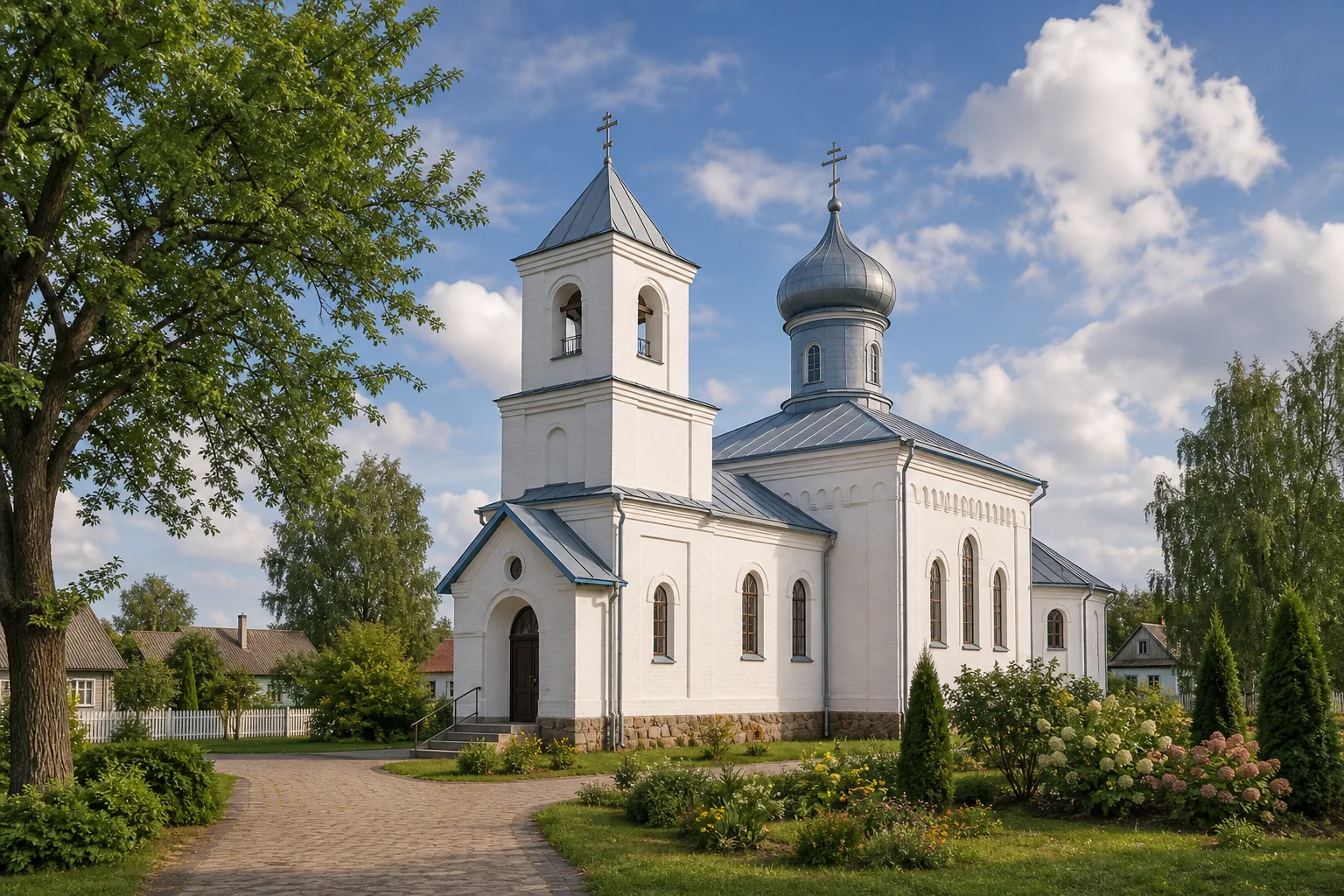 Церковь Покрова Пресвятой Богородицы, аг. Дворец