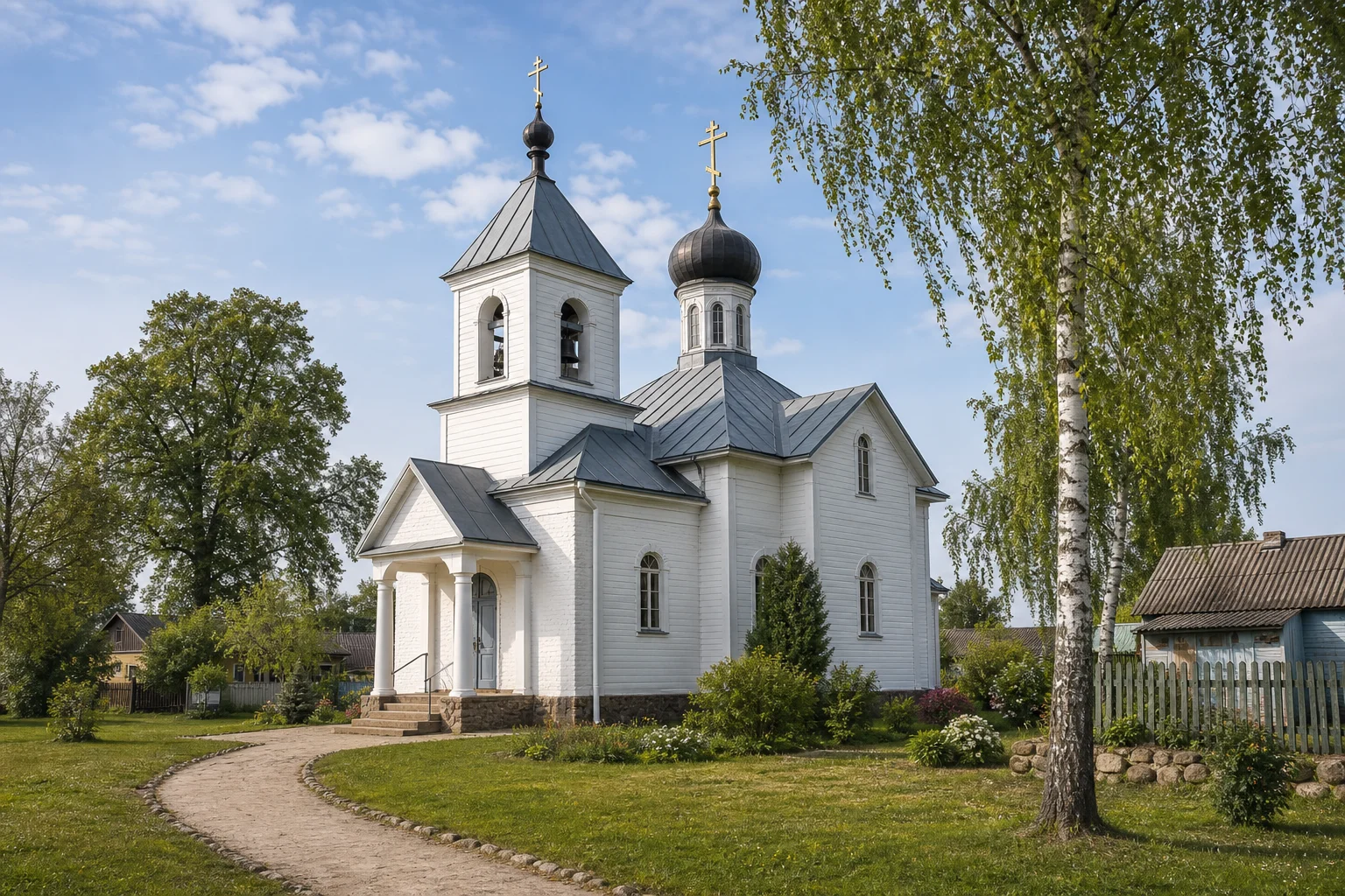 Церковь Покровская в деревне Красное