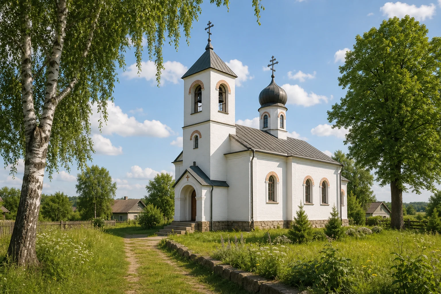 Церковь Покровская в деревне Мильковщина
