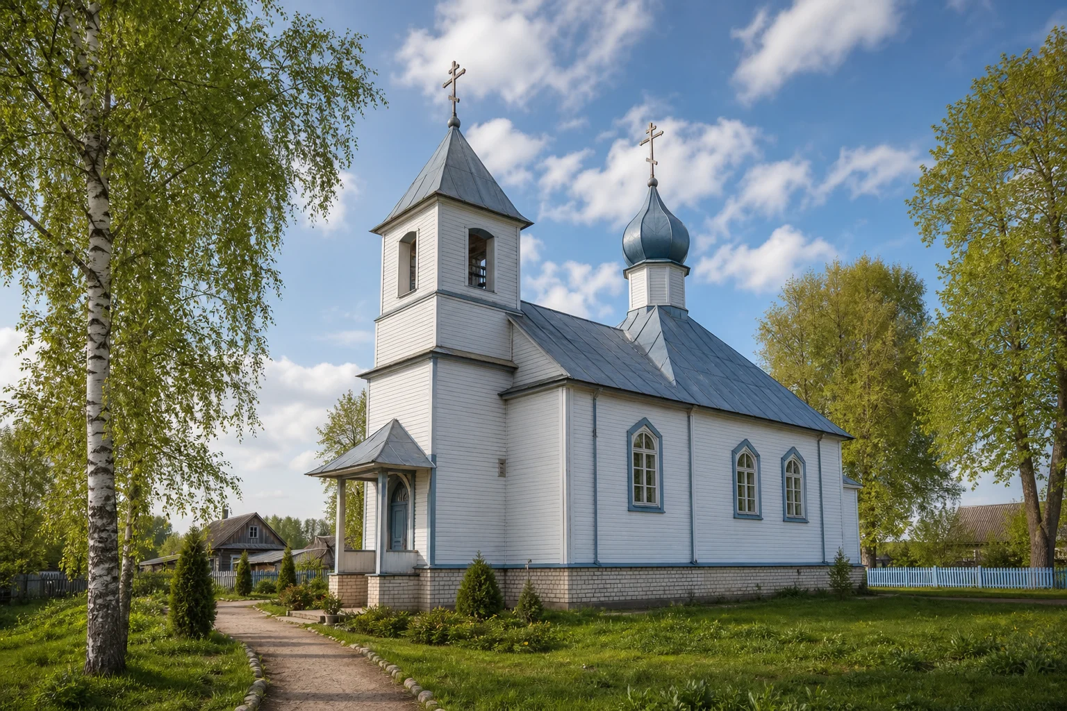 Церковь Покровская в деревне Вейно