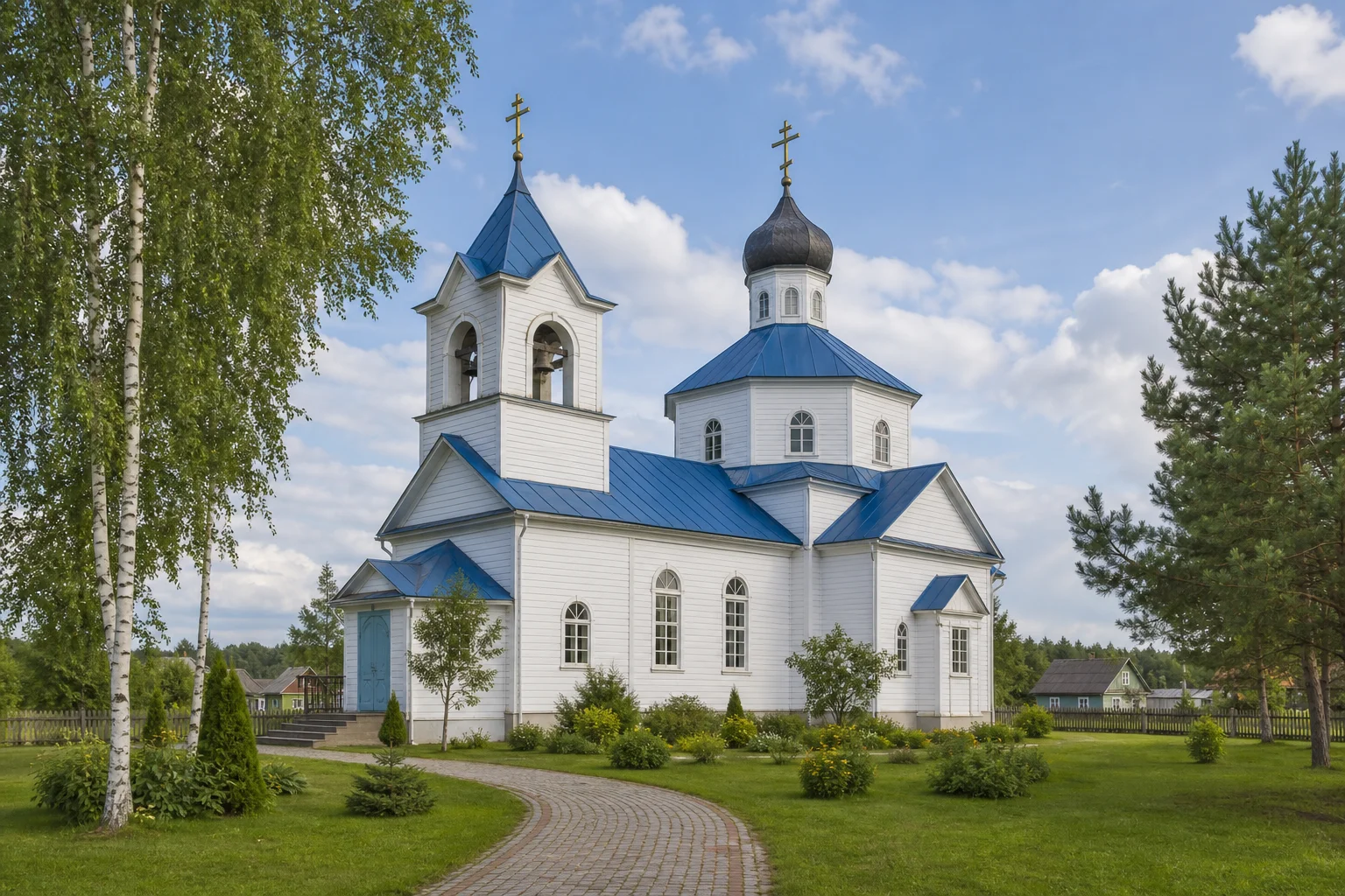 Церковь Покровская в деревне Вязынь
