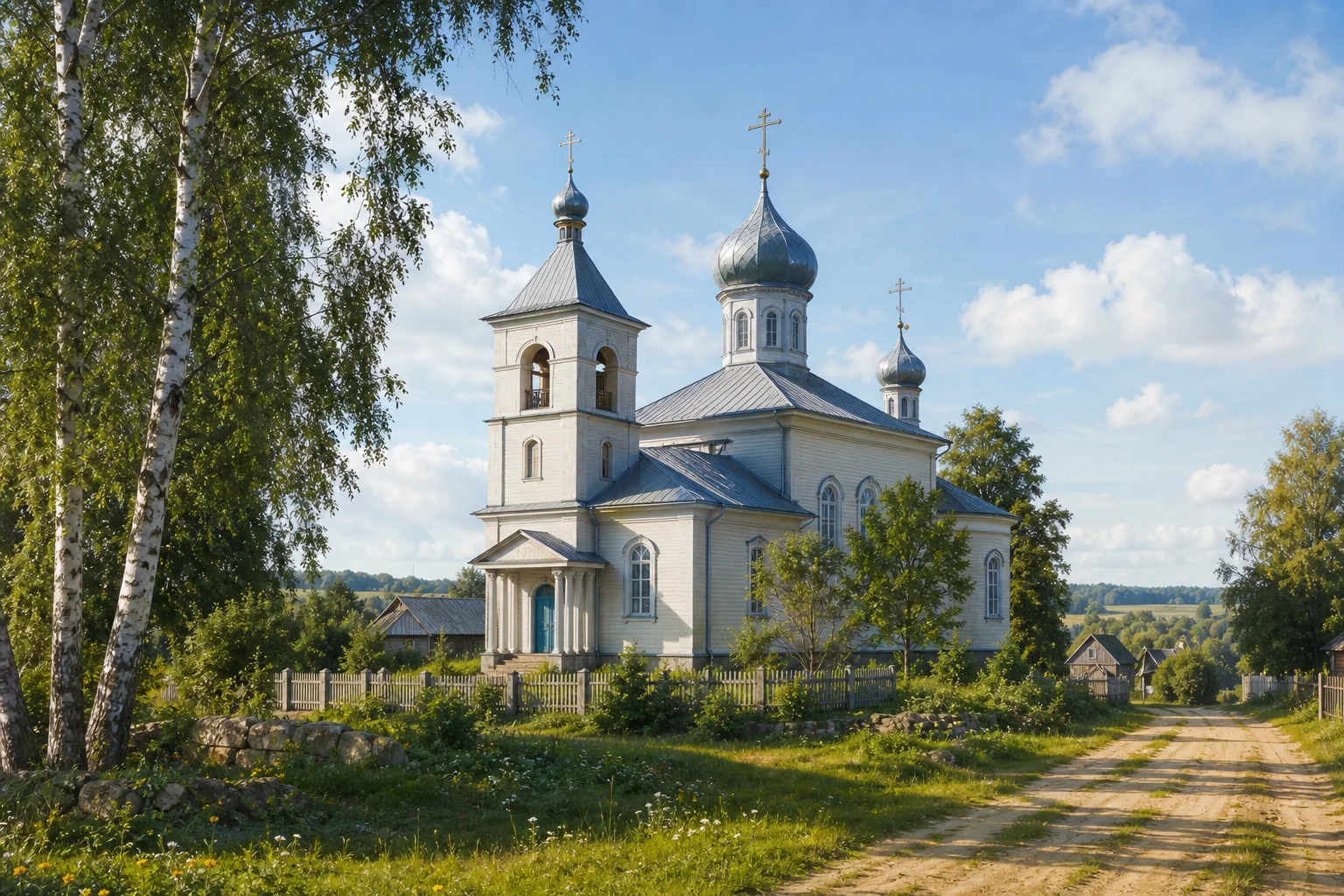 Церковь Покровская в Мартиново