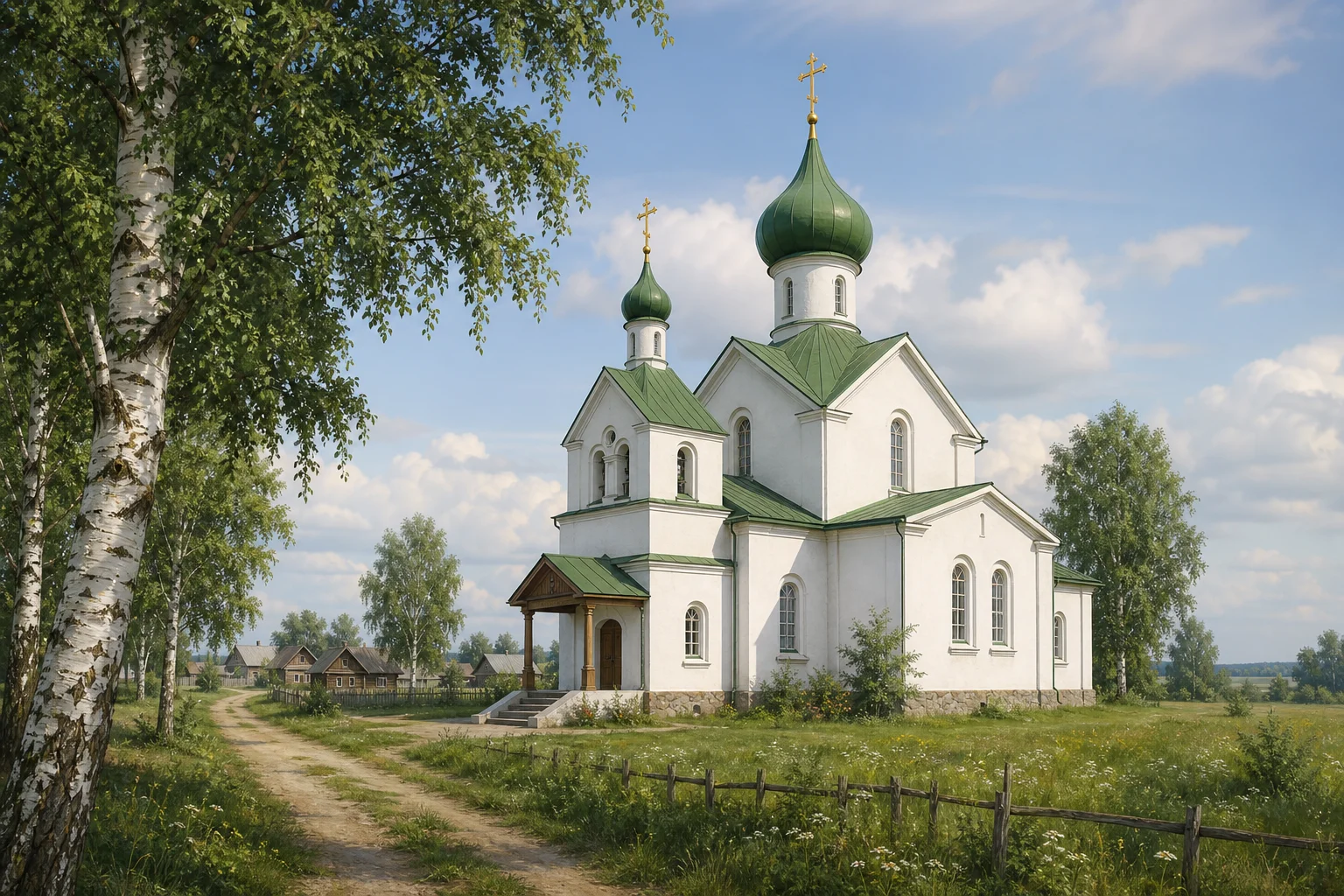 Церковь Покровская в Пинковичах