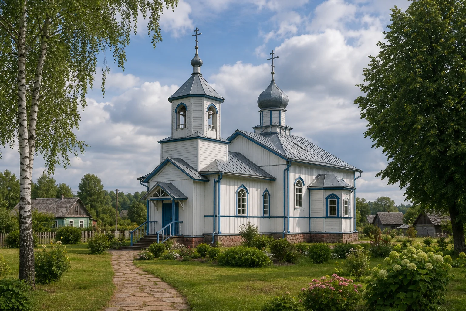 Церковь Рождества Богородицы в деревне Гудевичи