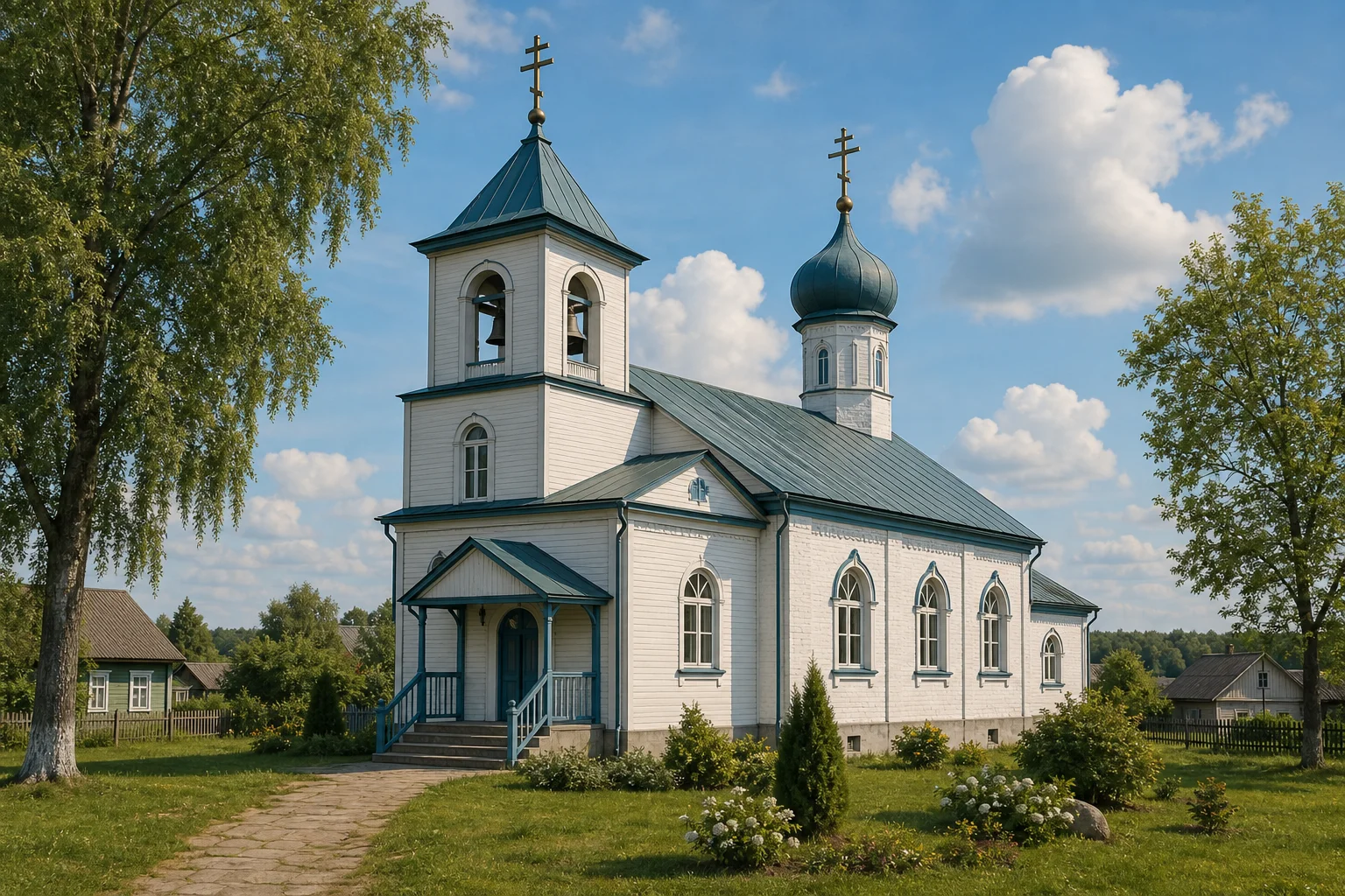 Церковь Серафима Саровского в Обухово