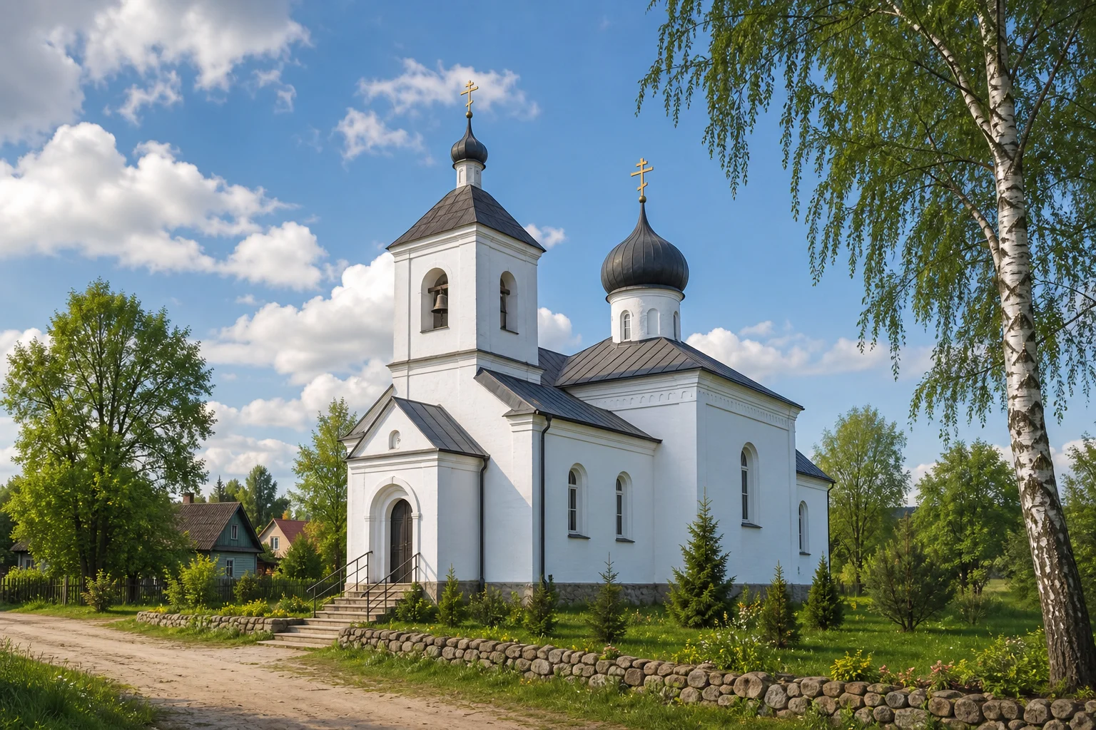 Церковь Спасо-Преображенская в Деречине