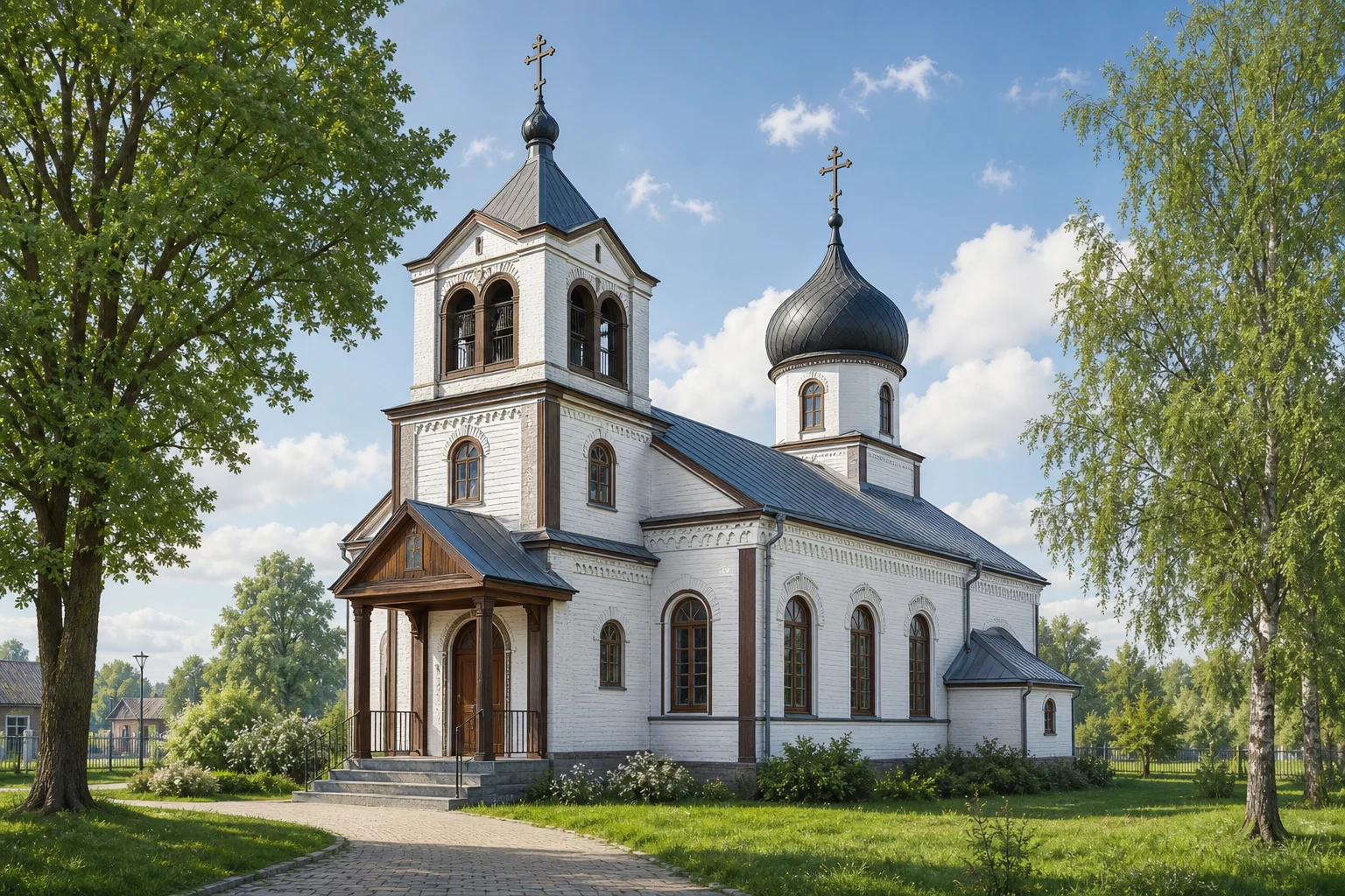 Церковь Спасо-Преображенская в Логишине
