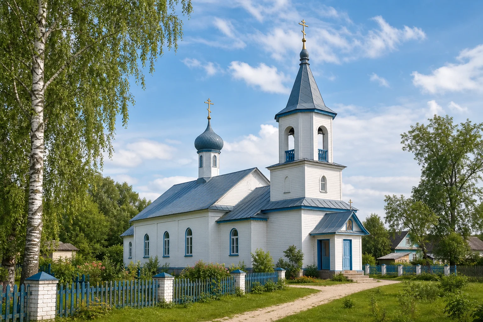 Церковь св. Дмитрия в Михановичах
