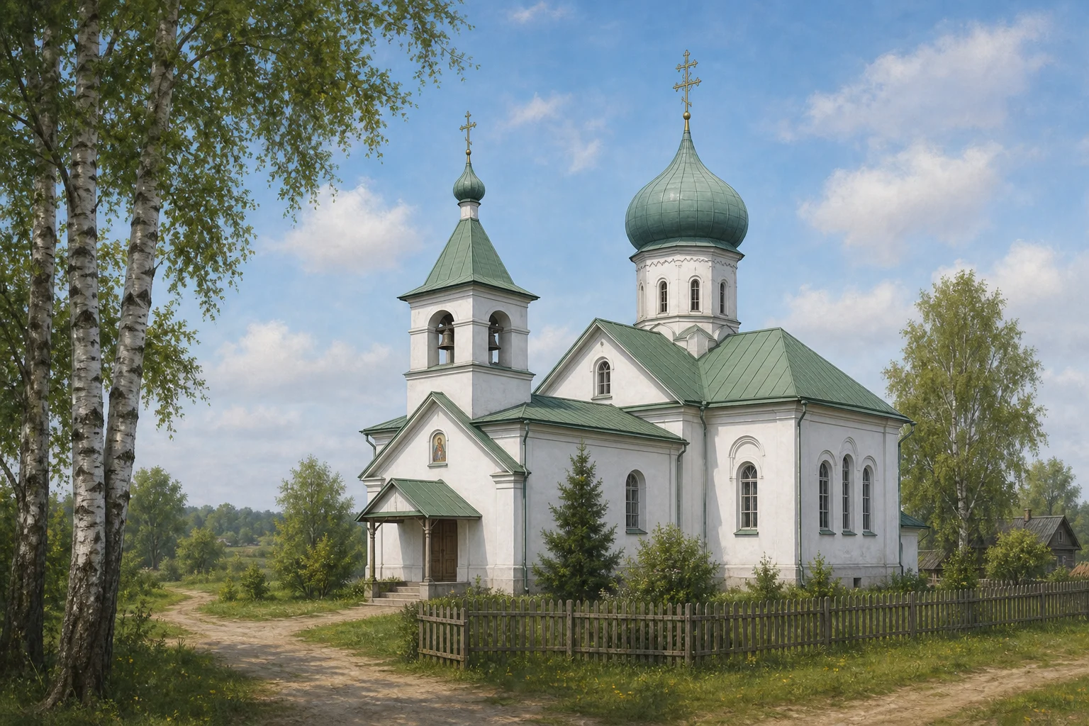 Церковь св. Георгия в Перебродье