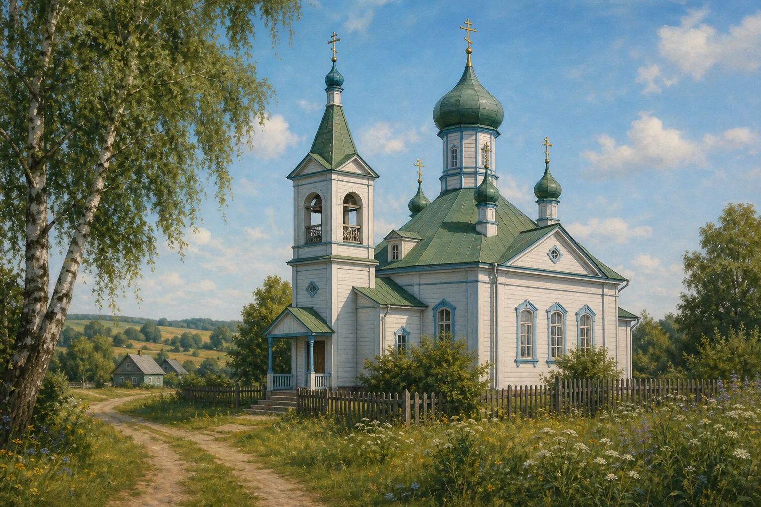 Церковь св. Иоанна Крестителя в Осовой