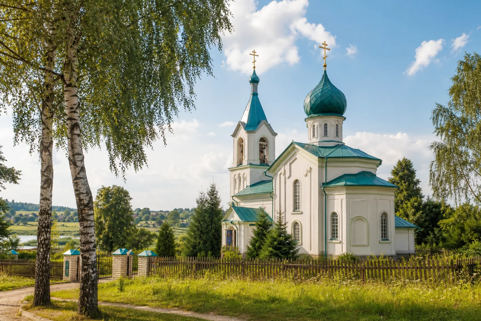 Церковь св. Иоанна Кронштадского в Краснолуках