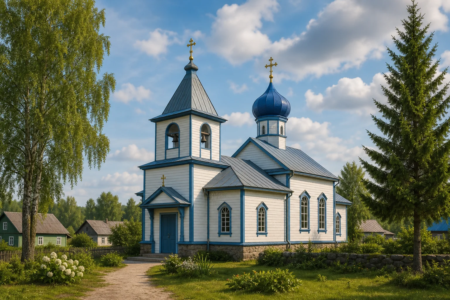 Церковь св. Михаила Архангела в Острово