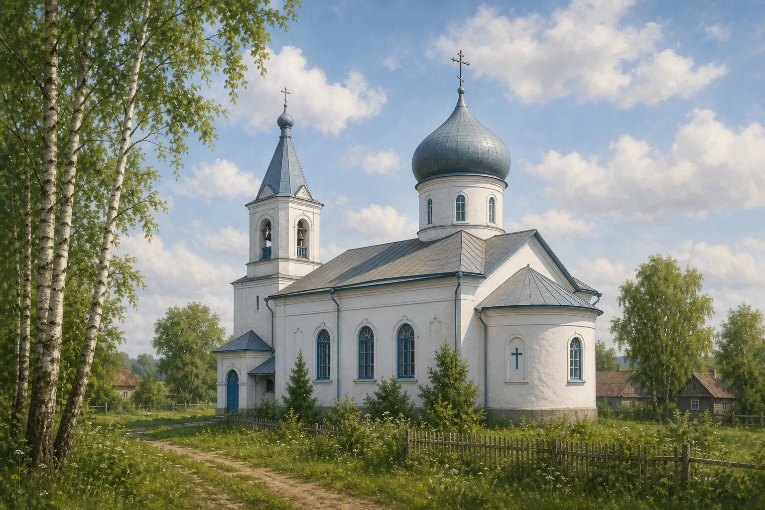 Церковь св. Михаила Архангела в Овсемирово