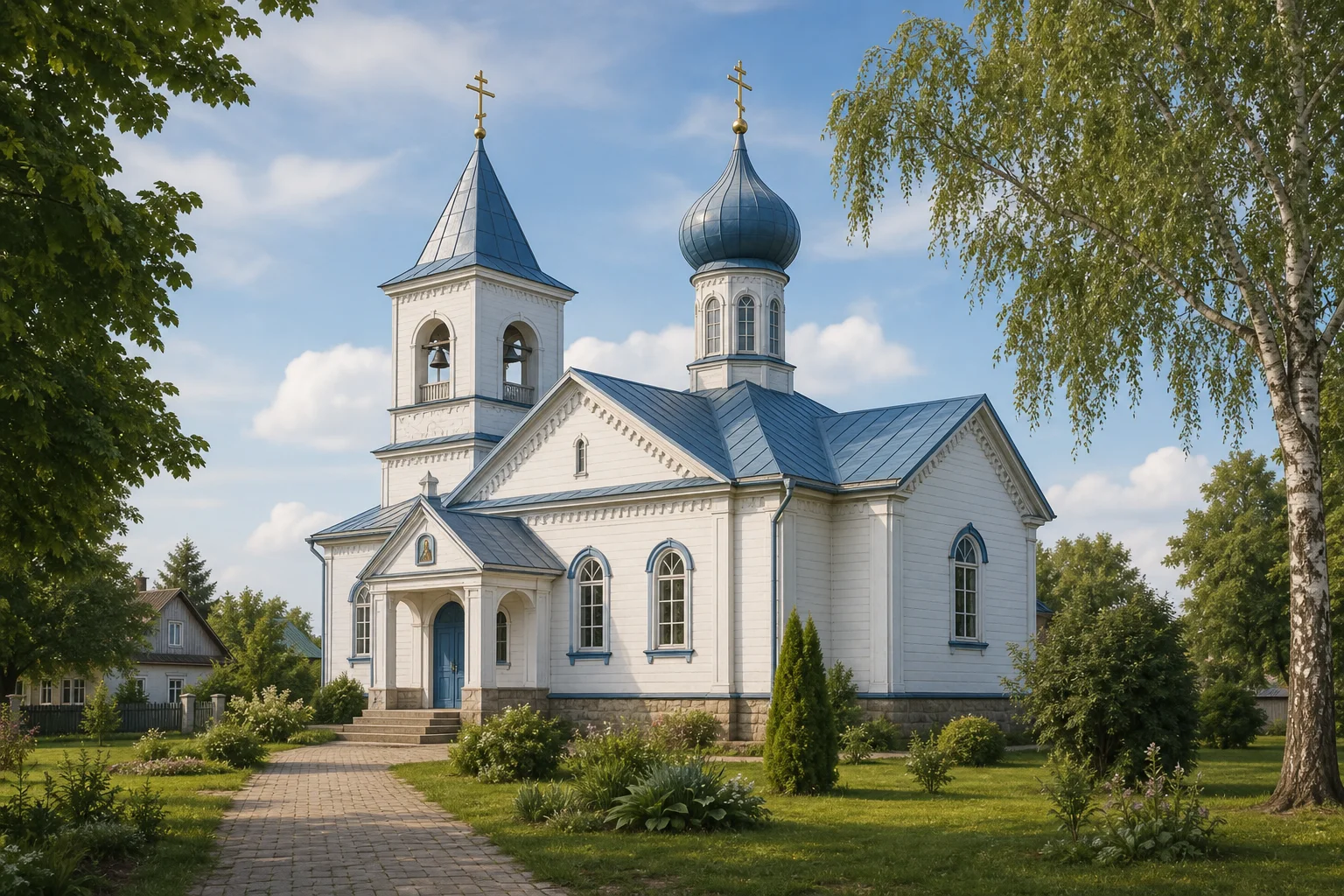 Церковь св. Петра и Павла в Островце