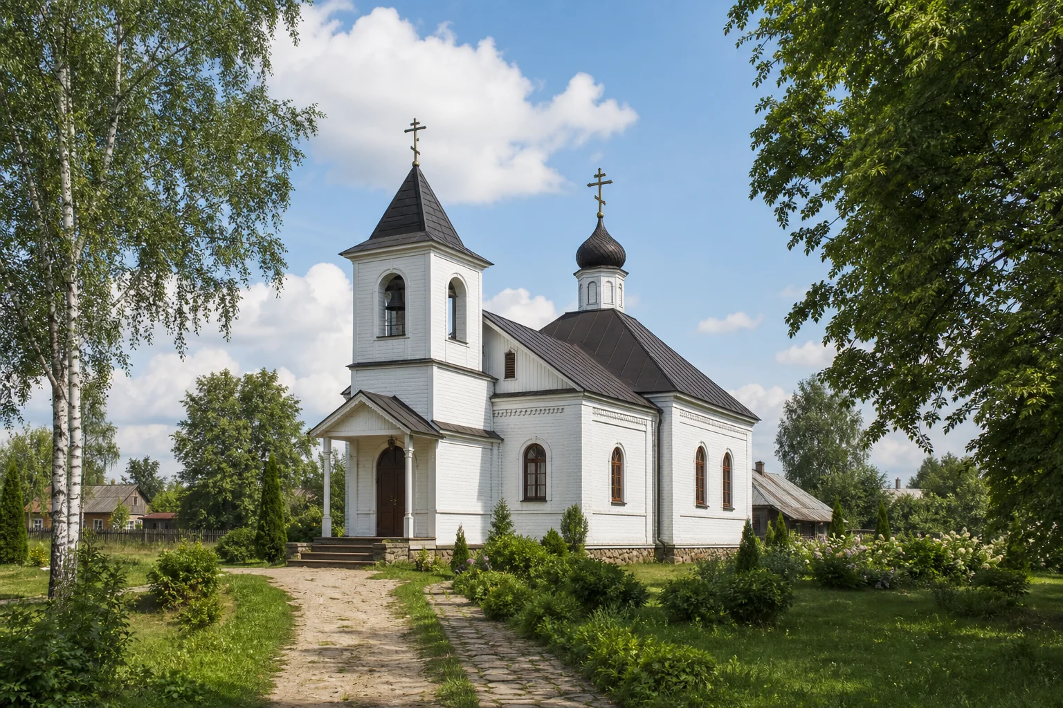 Церковь св. Сергия в Демяновцах