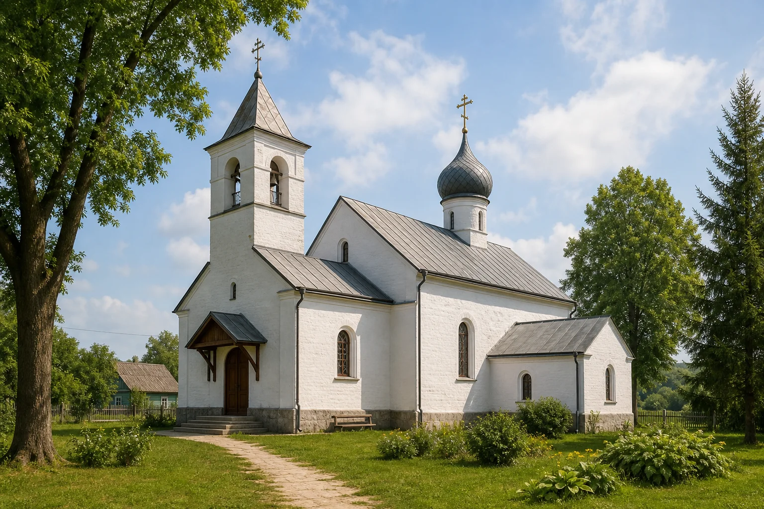 Церковь святителя Николая Чудотворца, г.п. Юратишки