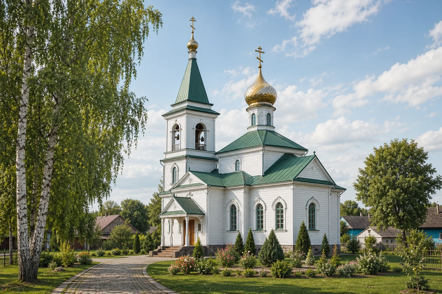 Церковь Святого Георгия в городе Давид-Городок