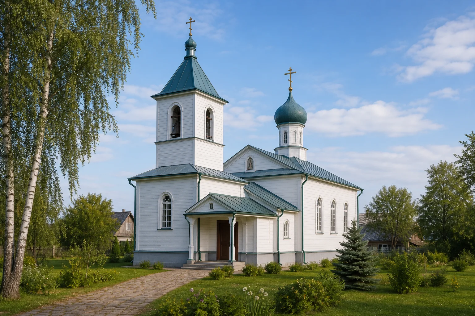 Церковь Святого Николая Чудотворца в деревне Пральники