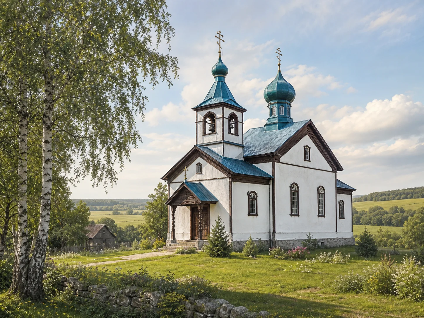 Церковь Святого Николая в деревне Благовичи
