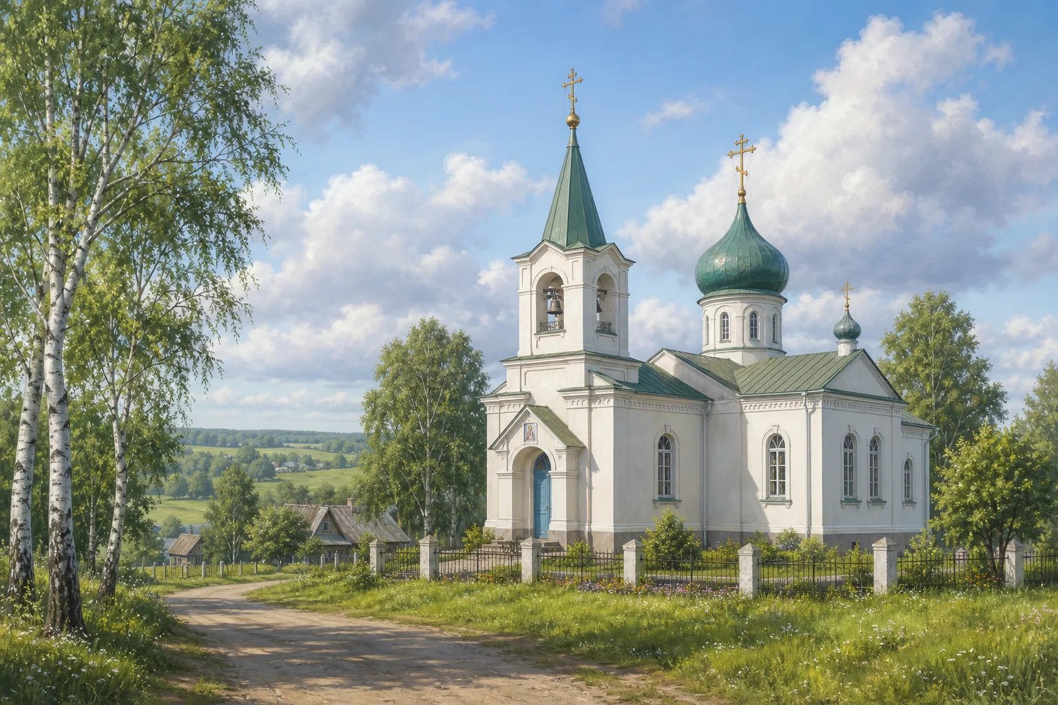 Церковь святого Серафима Саровского в Межево