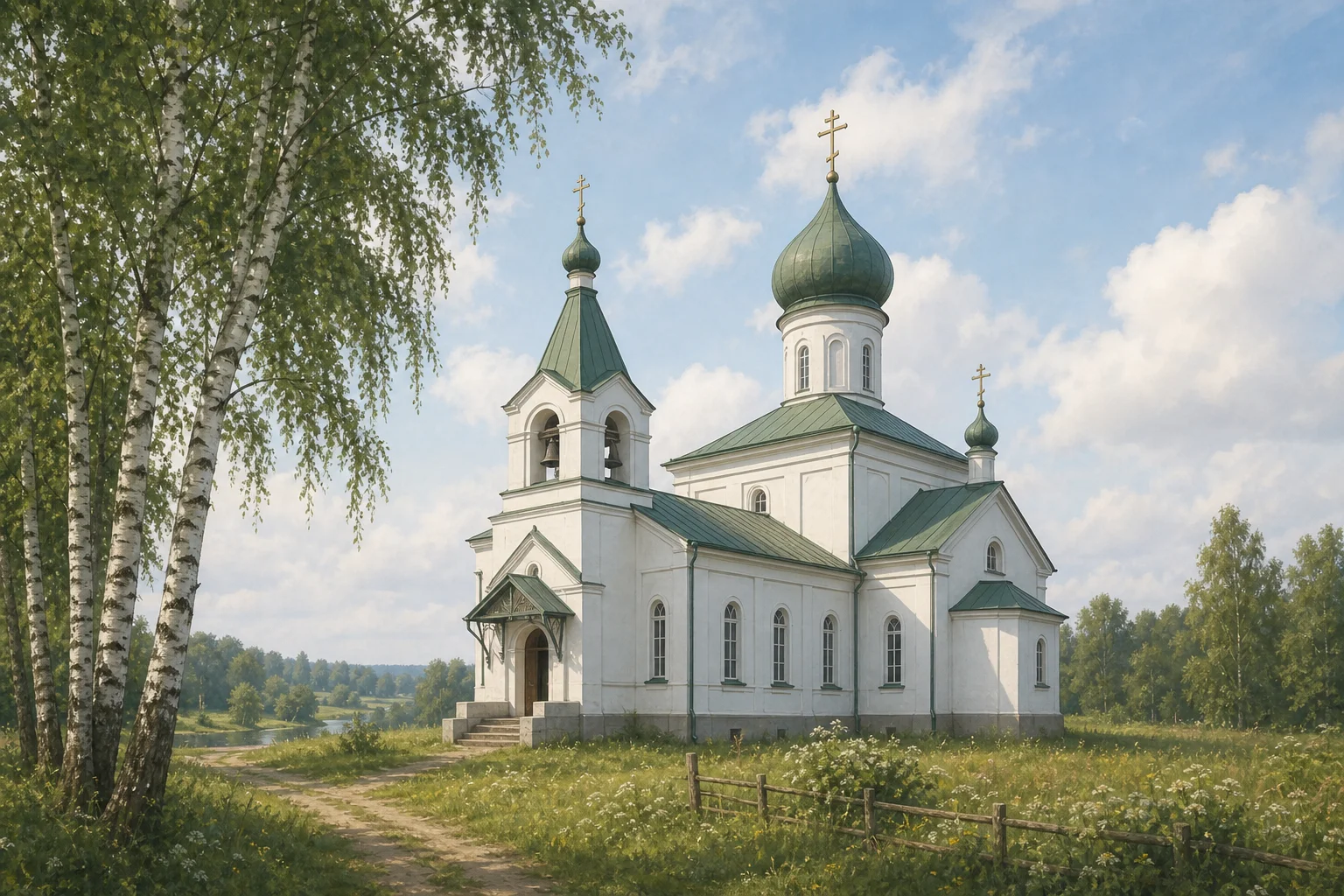 Церковь Святой Троицы в Вичине