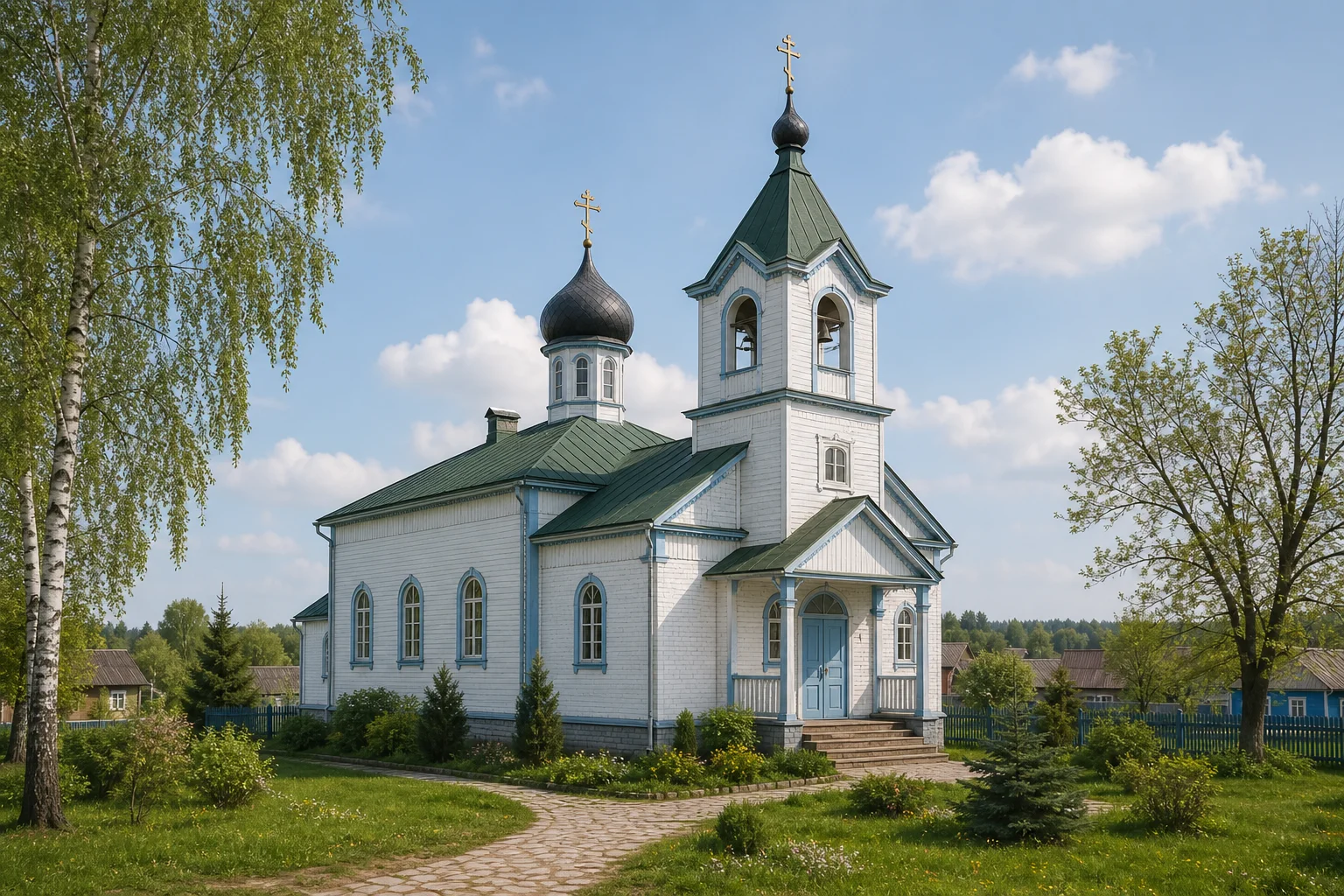 Церковь Святых Петра и Павла в деревне Сенница