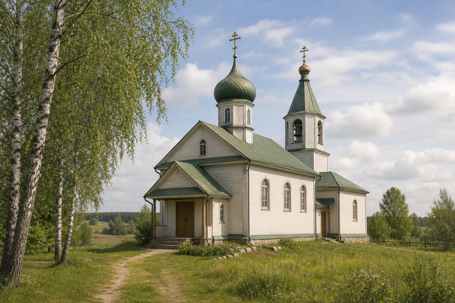 Церковь Троицкая в Оздамичах