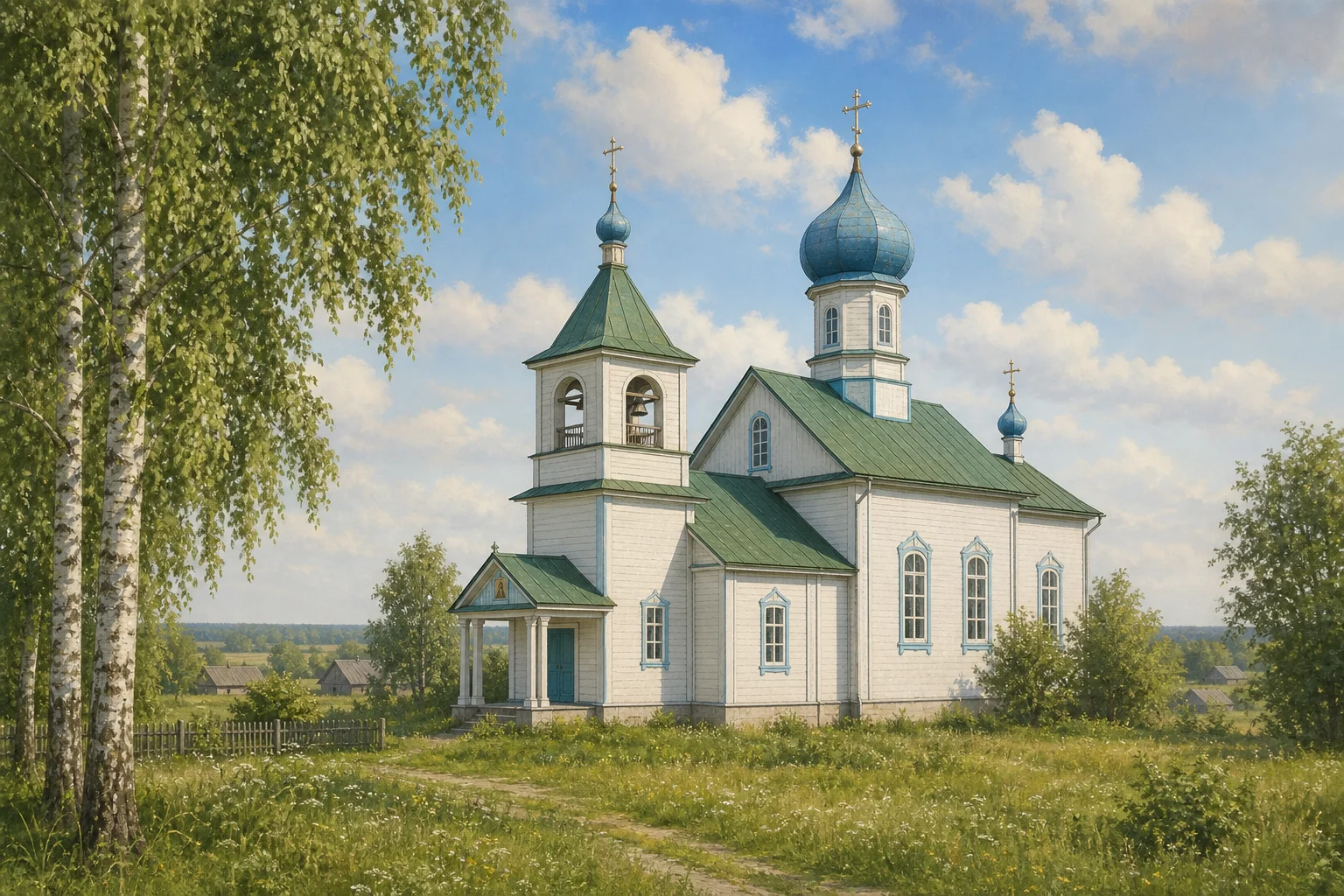 Церковь Троицкая в Петковичах