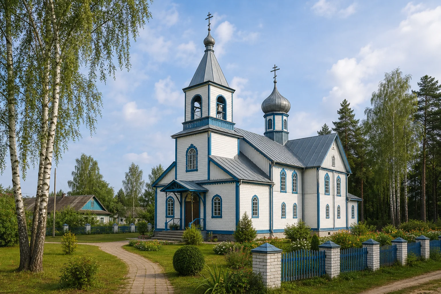 Церковь Успения Пресвятой Богородицы в деревне Бусяж