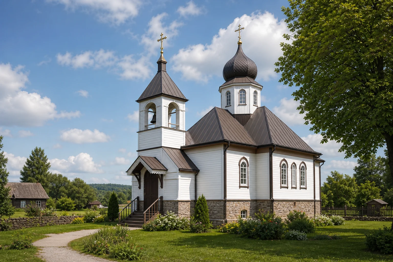 Церковь Успенская в деревне Селец