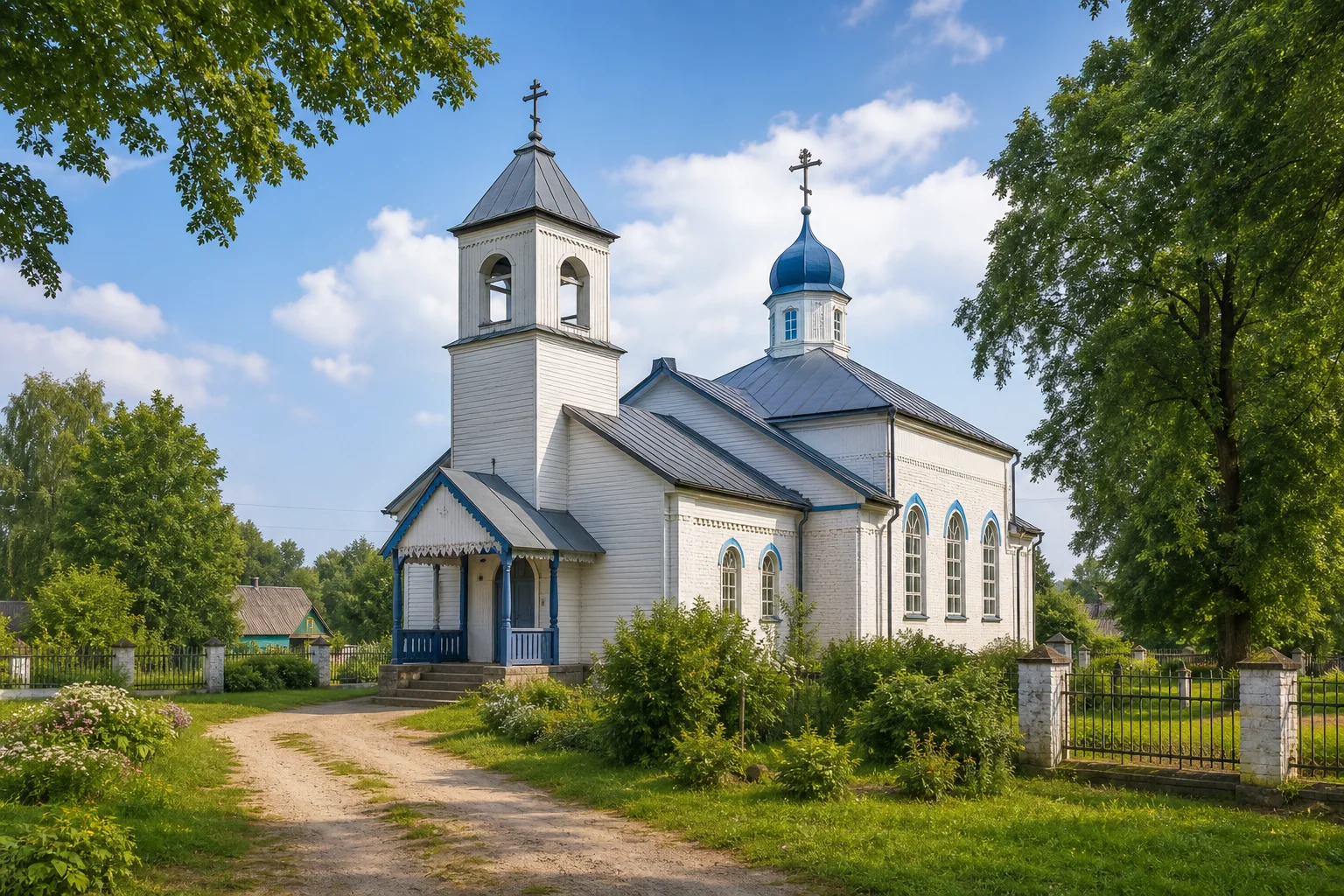 Церковь Успенская в Горбачах