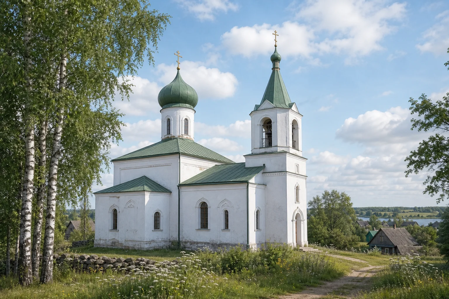 Церковь Успенская в Паниквах