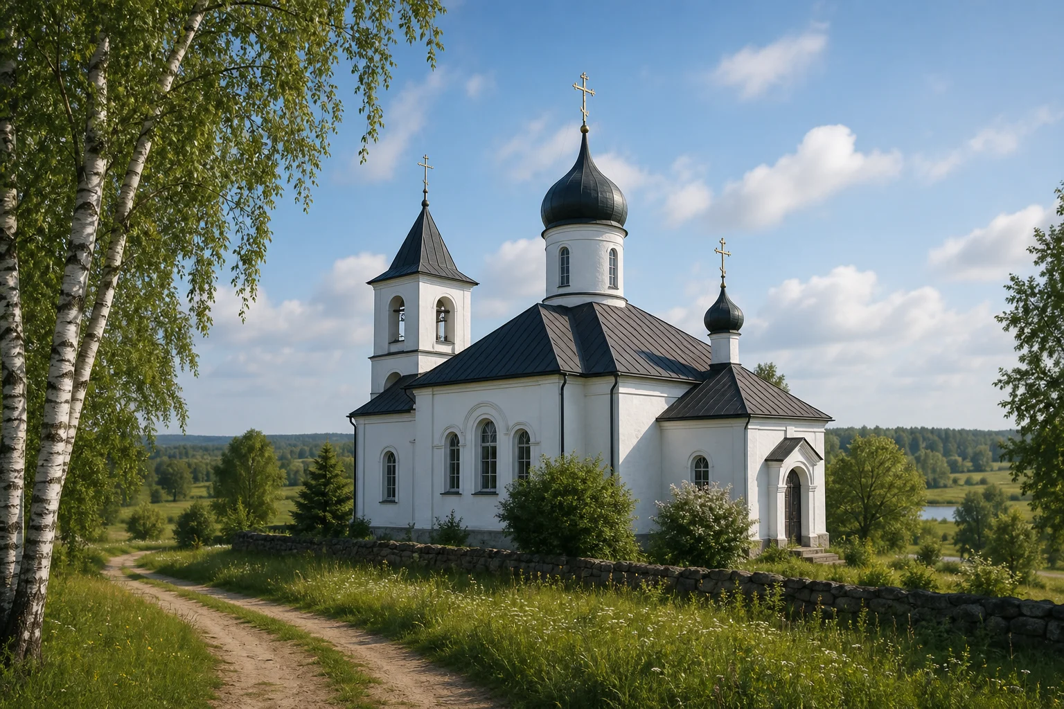 Церковь в честь Архистратига Божия Михаила в Глубоком