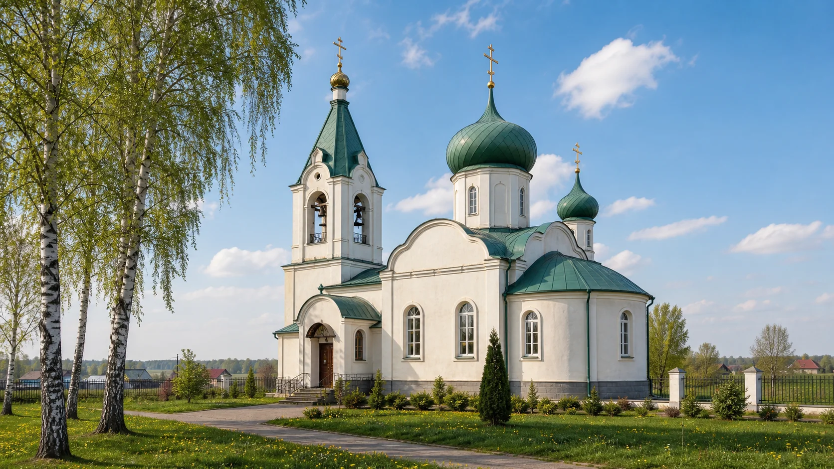 Церковь в честь иконы Божией Матери «Взыскание погибших» в Лунинце