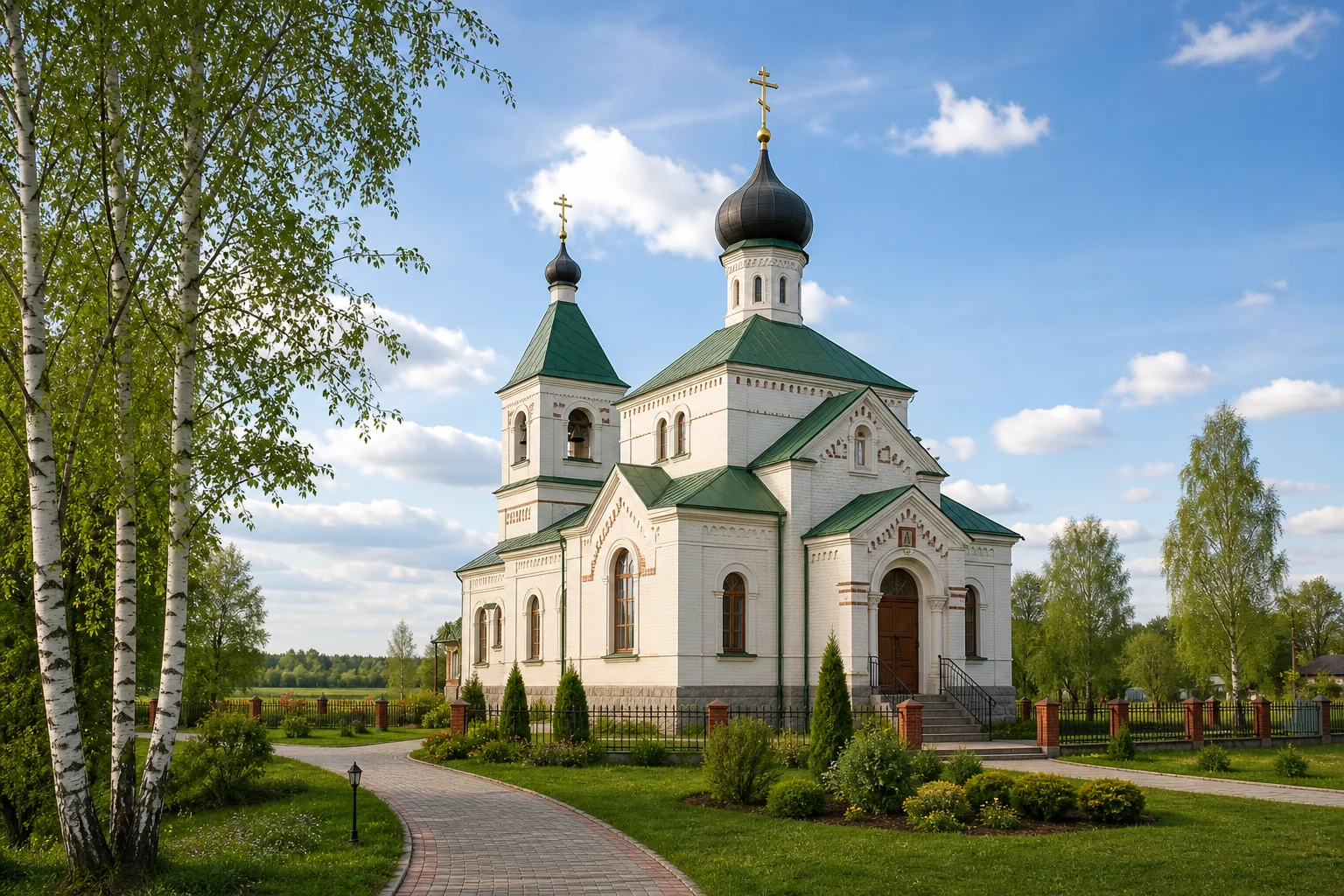 Церковь в честь Святителя Кирилла Туровского в Жабинке