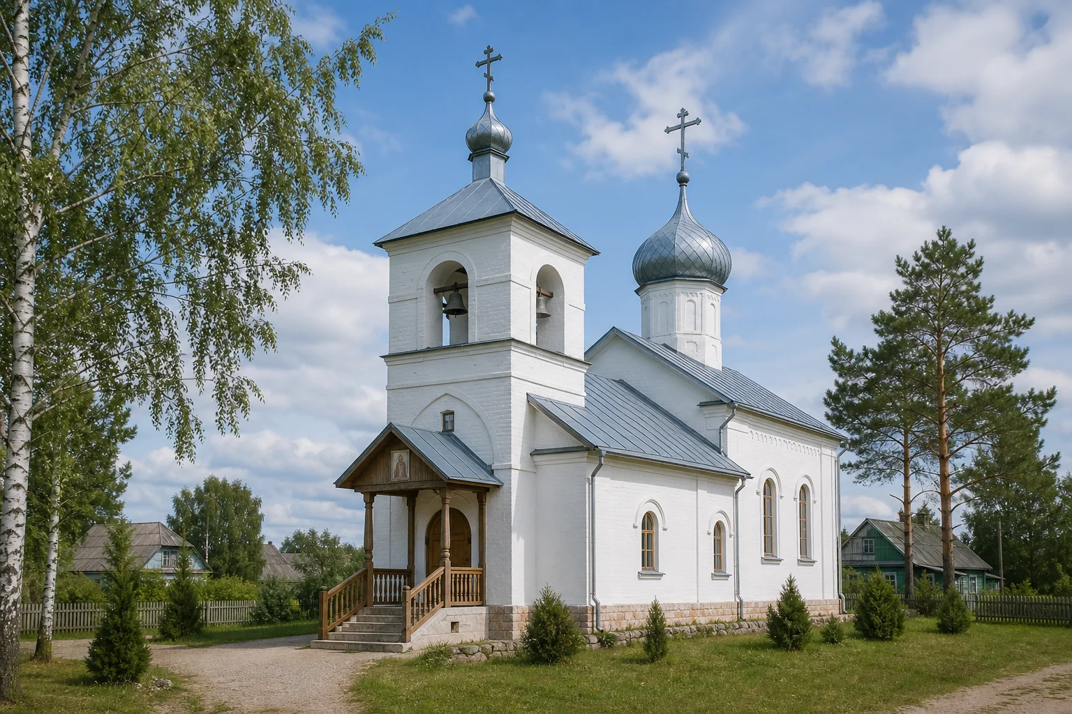 Церковь Вознесения Господня | Хвошна