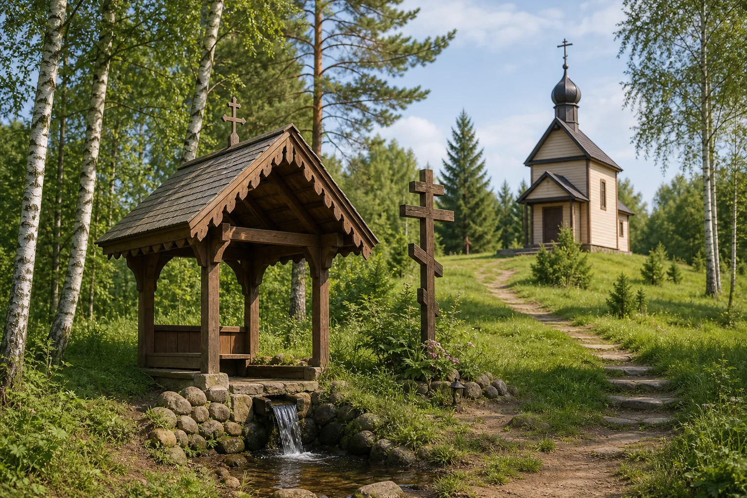 Часовня в честь Иконы Божьей Матери Живоносный источник
