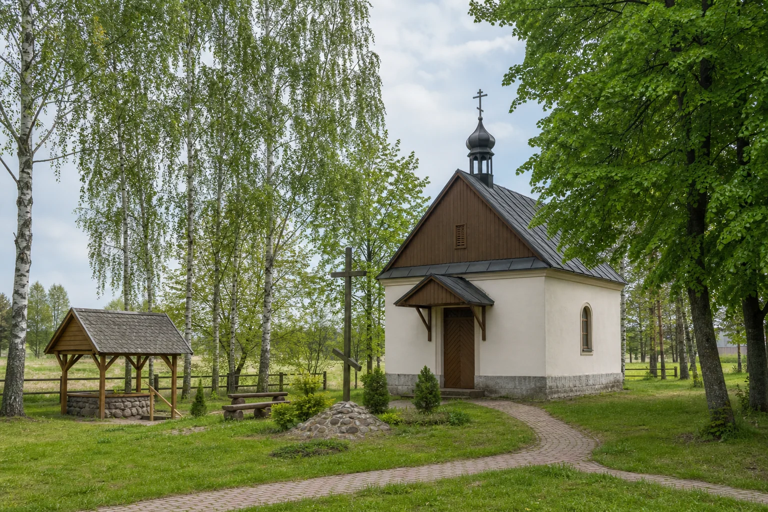 Часовня в Лебедево