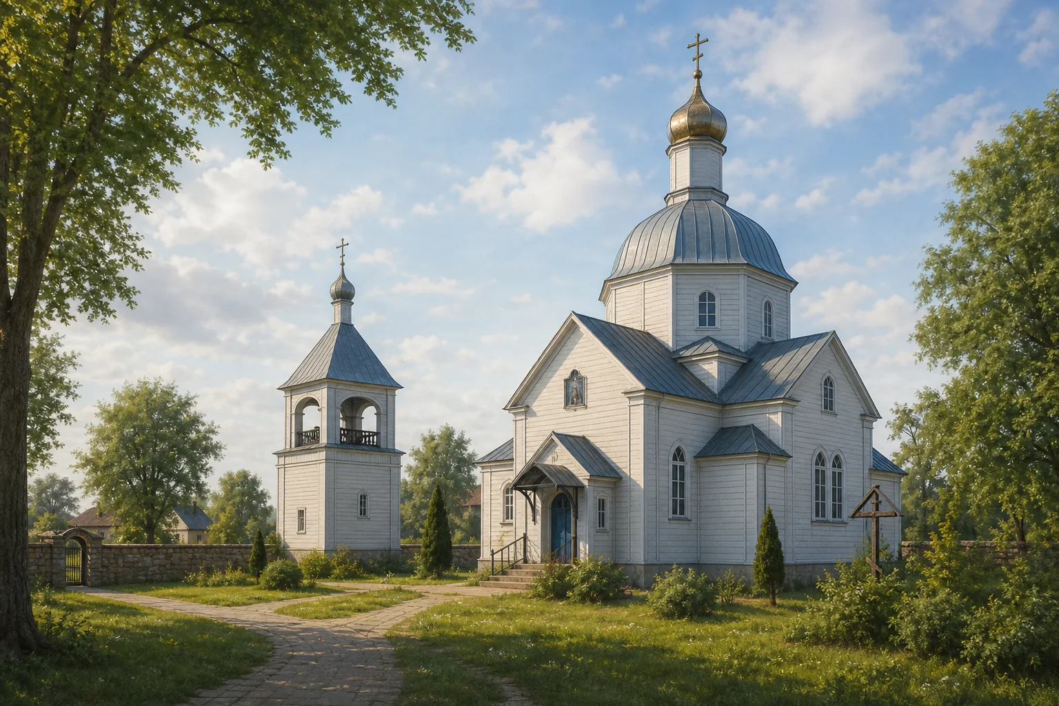 Давид-Городок. Церковь Святого Георгия
