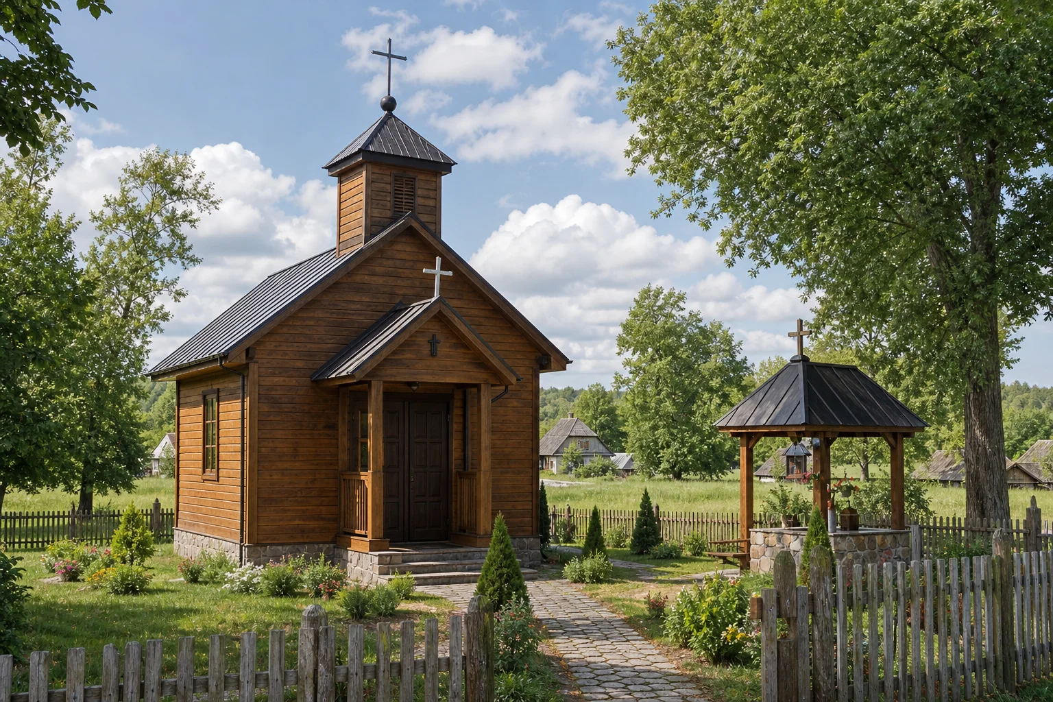 Деревянная каплица