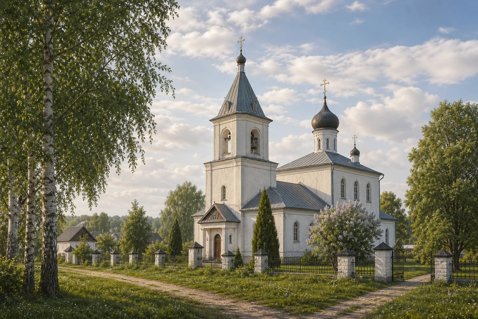 Дисна, церковь Воскресенская