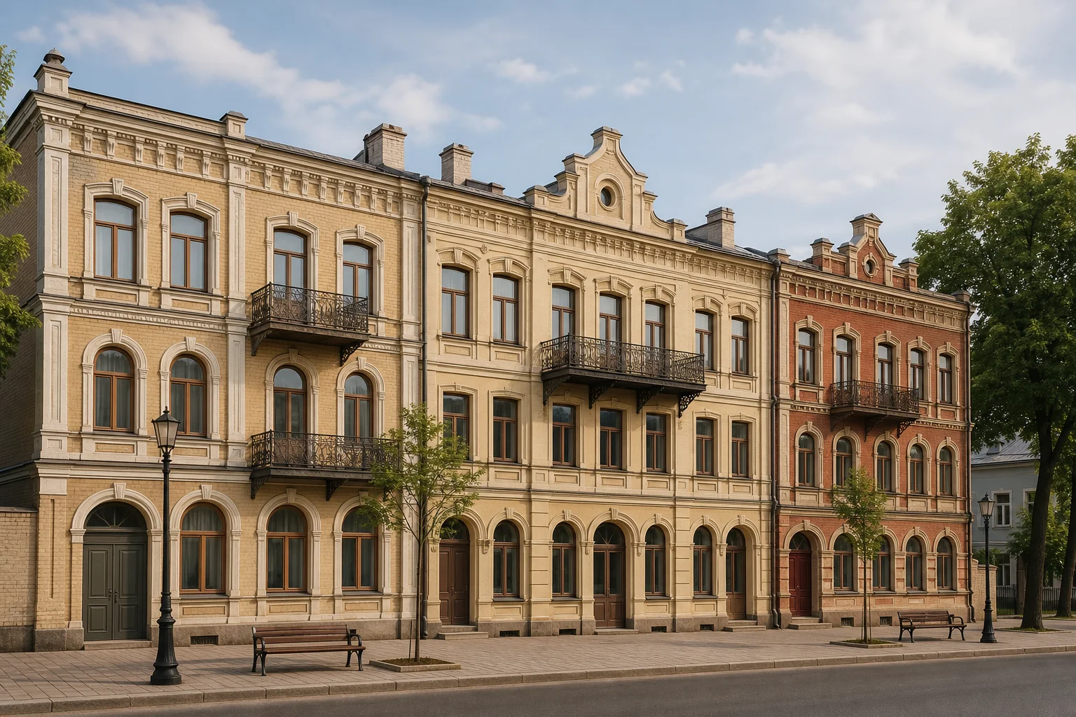 Доходный дом купца Лейбы Маянца (3 здания)